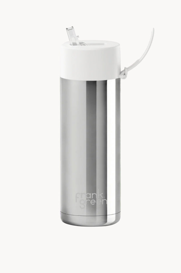 Chrome Ceramic Drink Bottle 595ml